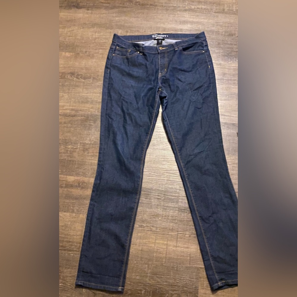 New york & company , dark blue jeans